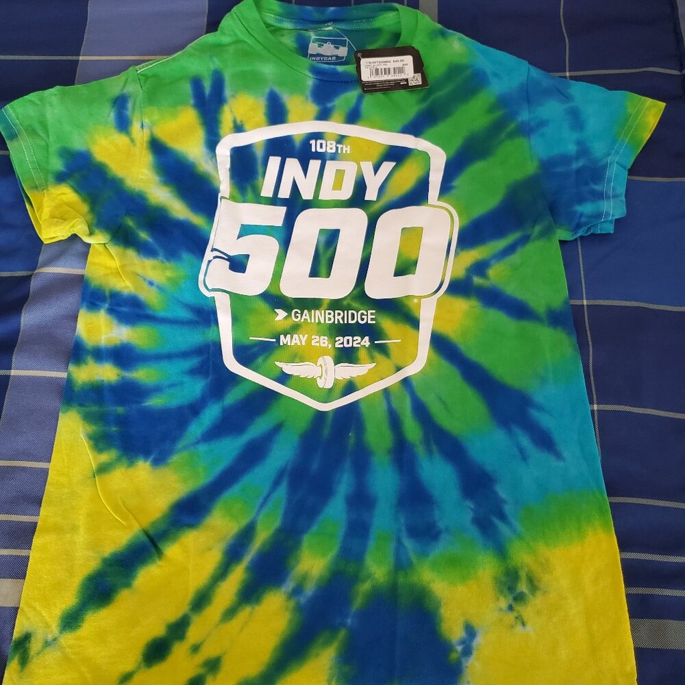 Indianapolis 500 Tie Dye Shirt